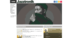 Desktop Screenshot of jazztronik.com